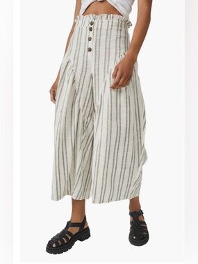 Free People High-Rise Wide-Legged pants